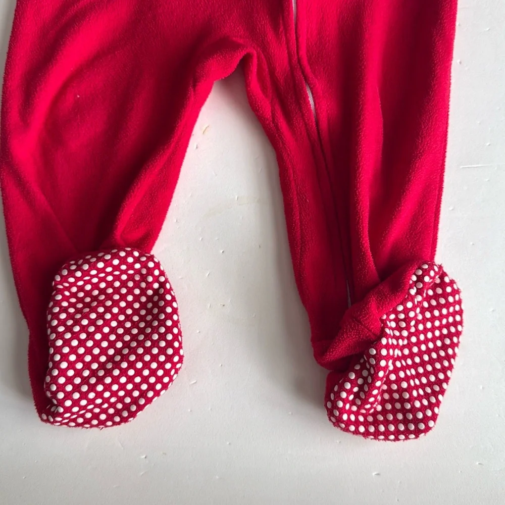 Christmas Jammies for your family Santa Suit Footed Sleeper/Footed PJs 18 months